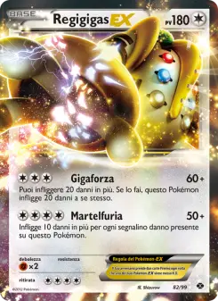 Regigigas-EX, Destini Futuri No. 82 Normal