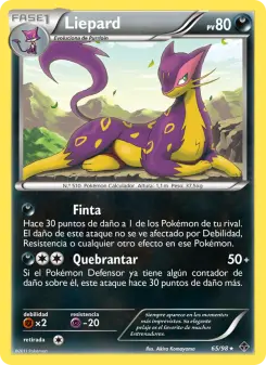 Liepard, Fuerzas Emergentes Nº 65 Normal