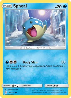 Spheal, Cosmic Eclipse No. 50 Normal