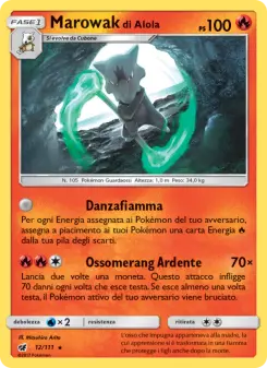 Marowak di Alola, Invasione Scarlatta Nº 12 Normal