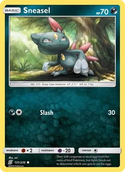 Sneasel, Unified Minds Nº 131 Normal