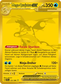 Mega-Quajutsu-ex, Wachsendes Chaos Nº 122 Holo