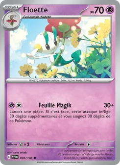 Floette, Écarlate et Violet Nº 092 Normal