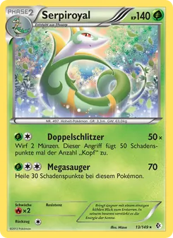 Serpiroyal, Überschrittene Schwellen No. 13 Normal