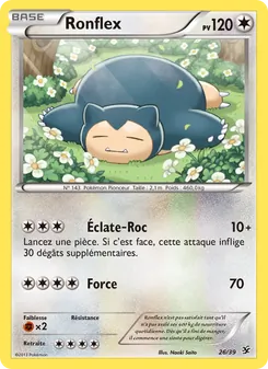 Ronflex, Bienvenue à Kalos No. 26 Normal