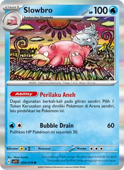 Slowbro, Violet ex Nº 020 Normal