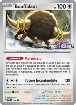 Bouffalant, SVP Black Star Promos Nº 136 Holo