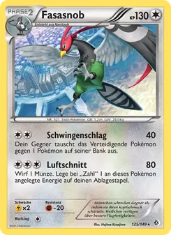 Fasasnob, Überschrittene Schwellen No. 125 Normal
