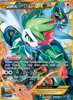 Shaymin EX, Roaring Skies No. 77a Normal