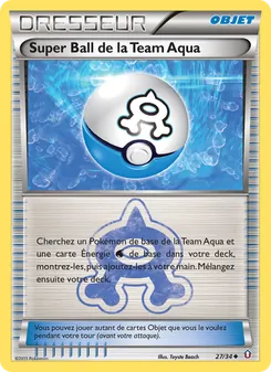 Super Ball de la Team Aqua, Double Danger Nº 27 Normal