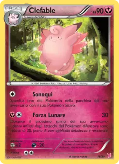 Clefable, XY trainer Kit (Wigglytuff) No. 16 Normal