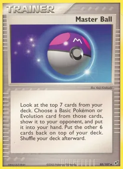 Master Ball, Deoxys No. 88 Normal
