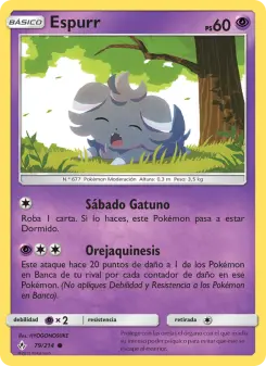 Espurr, Vínculos Indestructibles No. 79 Normal