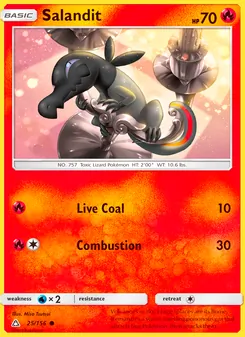 Salandit, Ultra Prism No. 25 Normal