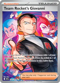 Team Rocket's Giovanni, Destined Rivals No. 238 Holo