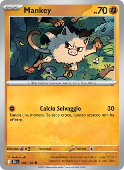 Mankey, Rivali Predestinati No. 090 Normal