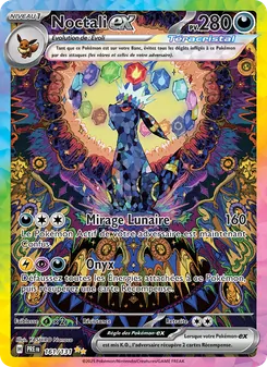 Noctali-ex, Évolutions Prismatiques Nº 161 Holo