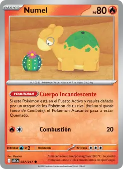 Numel, Héroes Ascendentes No. 027 Normal