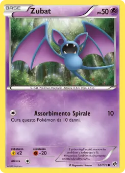 Zubat, Uragano Plasma No. 52 Normal