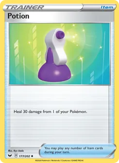 Potion, Sword & Shield No. 177 Normal