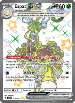 Espathra ex, Destinos de Paldea No. 214 Holo