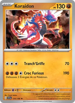 Koraidon, Écarlate et Violet Nº 124 Holo