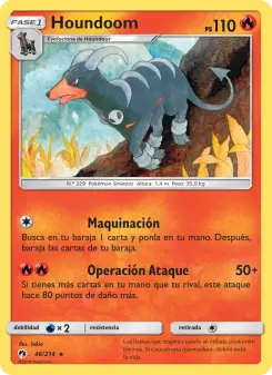 Houndoom, Truenos Perdidos Nº 46 Normal