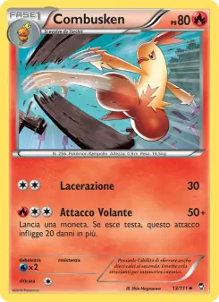 Combusken, Colpi Furiosi No. 13 Normal