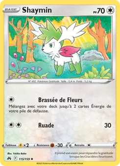 Shaymin, Zénith Suprême Nº 115 Normal