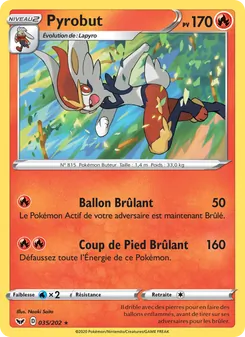 Pyrobut, Épée et Bouclier No. 35 Holo