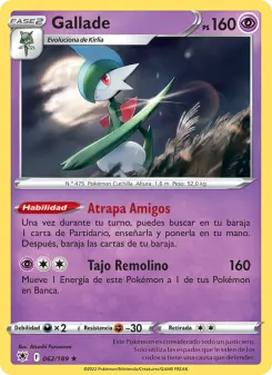 Gallade, Resplandor Astral Nº 062 Holo