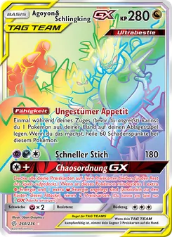 Agoyon & Schlingking GX, Welten im Wandel No. 260 Normal