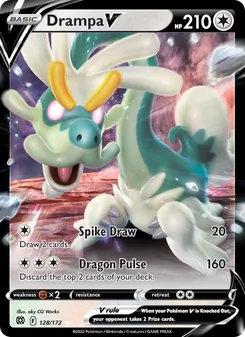 Drampa V, Brilliant Stars No. 128 Holo