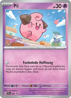 Pii, SVP Black Star Promos Nº 095 Holo