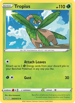 Tropius, Shining Fates No. 5