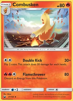 Combusken, Celestial Storm No. 27 Normal