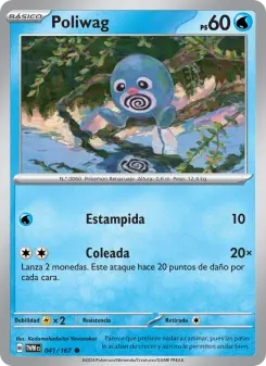 Poliwag, Mascarada Crepuscular No. 041 Normal