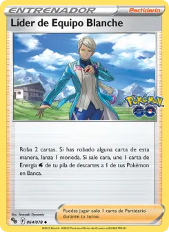 Líder de Equipo Blanche, Pokémon GO No. 064 Normal