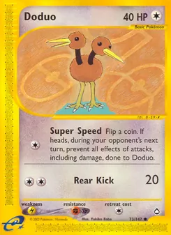 Doduo, Aquapolis No. 73 Normal