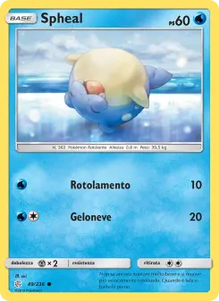 Spheal, Eclissi Cosmica No. 49 Normal