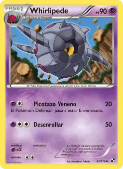 Whirlipede, Negro y Blanco No. 53 Normal