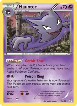 Haunter, Generations No. 34 Normal