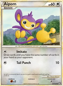 Aipom, Triumphant No. 55 Normal