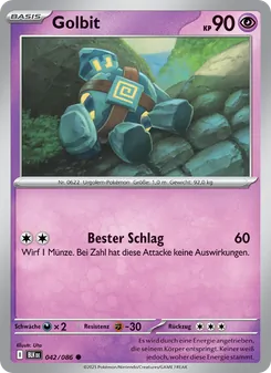 Golbit, Schwarze Blitze No. 042 Normal