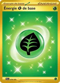 Énergie Grass de base, Évolutions à Paldea No. 278 Holo