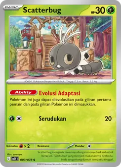 Scatterbug, Violet ex No. 003 Normal