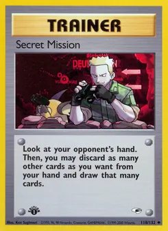 Secret Mission, Gym Heroes No. 118 Normal