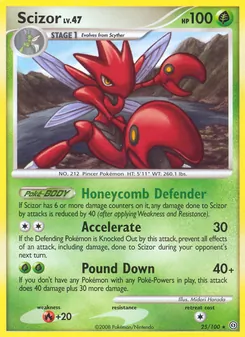 Scizor, Stormfront No. 25 Normal