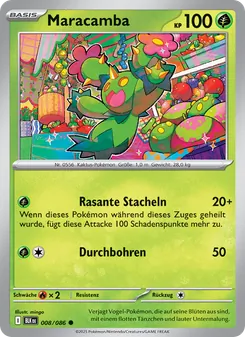 Maracamba, Schwarze Blitze Nº 008 Normal