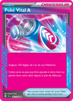 Poké Vital A, Fable Nébuleuse Nº 062 Holo